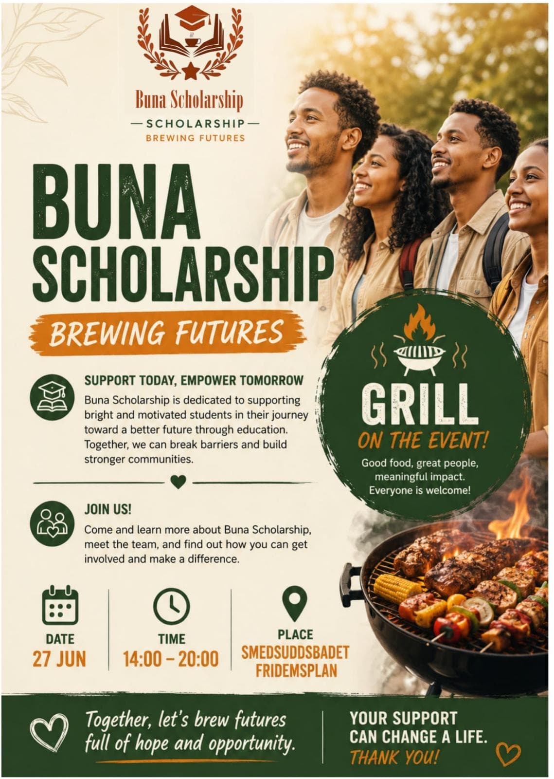 Buna Scholarship Grill Event! - Image 2