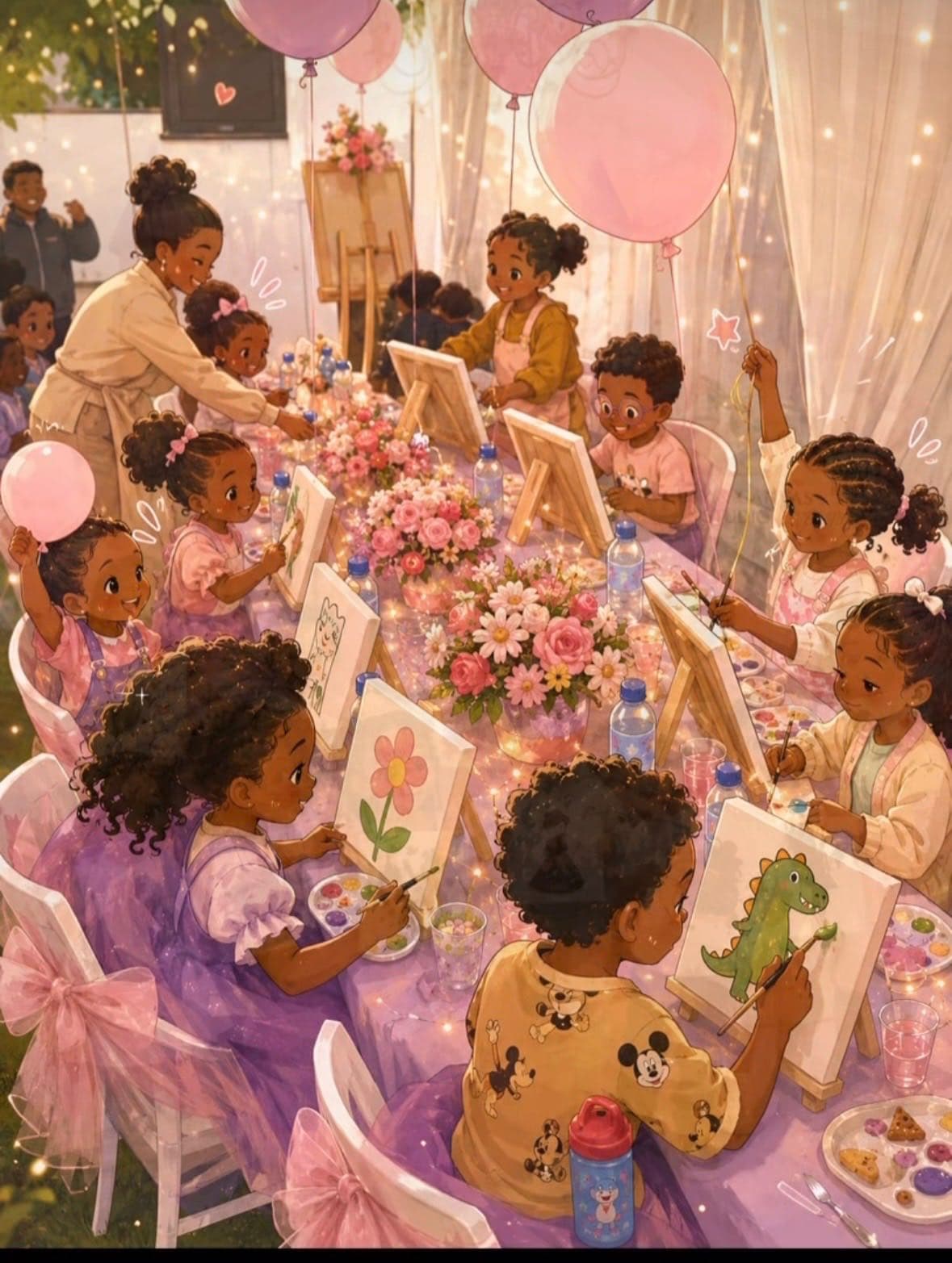 Paint and snack for kids and family - Image 1