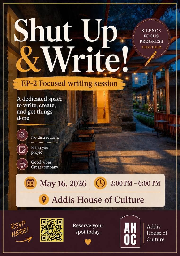 Shut Up &Write! Addis