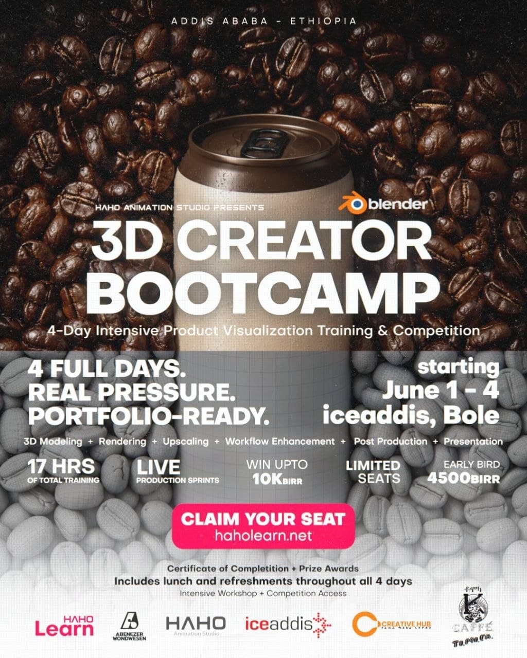 An intensive 3D Product Visualization Bootcamp