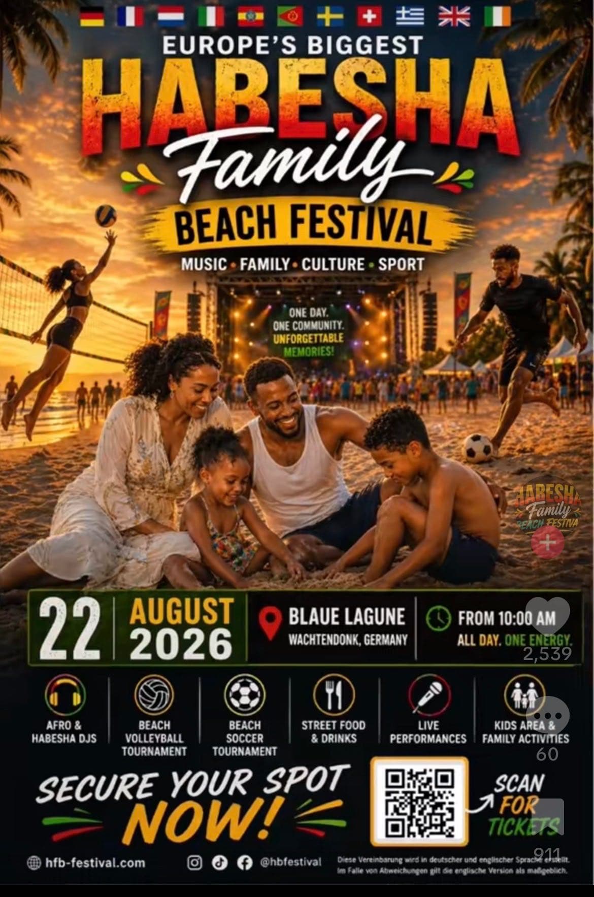 Habesha Family Beach Festival - Image 1