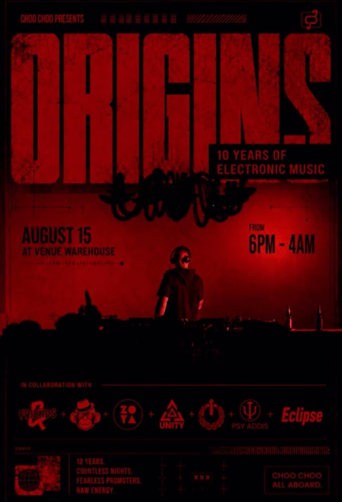 Electronic music event,