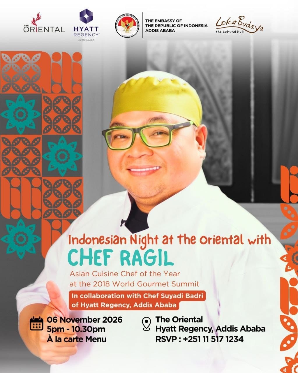 Experience the Flavors of Indonesia with Chef Ragil!