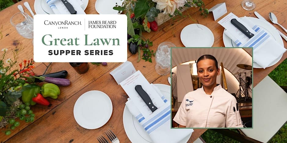 Great Lawn Supper Series at Canyon Ranch with Chef Fariyal Abdullahi